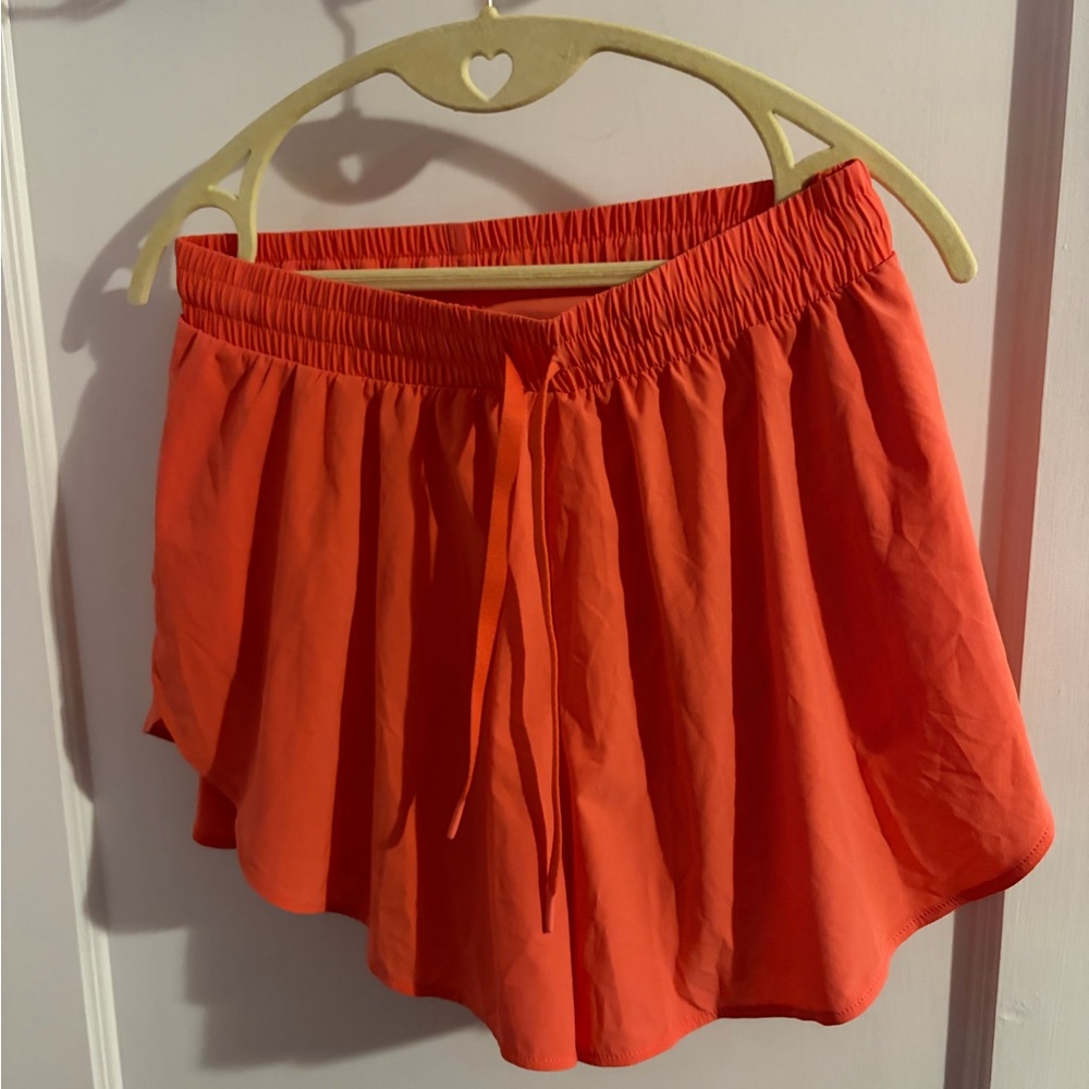 all in motion Coral-Pink Athletic Drawstring Shorts